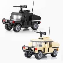 Military Russia Soldiers Armored Vehicle Building Blocks Russia SWAT Policemen Soldiers Weapons Accessories MOC Car Blocks Toys 2024 - buy cheap