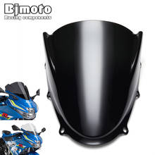 BJMOTO Motorcycle Wind Deflector Windscreen Windshield Wind Screen Shield Airflow For Suzuki GSXR 125 GSXR125 2017-2018 2024 - buy cheap