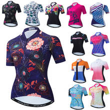 Women's Short Sleeve Cycling Shirt Ladies Lightweight Sport Riding Clothing Mountain Mtb Bicycle Clothes Team Bike Wear Top 2024 - buy cheap