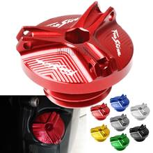 Para honda vtr1000f/vtr1000 f/fv/fw/fx firestorm acessórios da motocicleta de alumínio do motor copo óleo capa tampa preenchimento óleo plug vtr 1000 2024 - compre barato