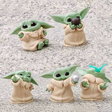 Hot Movie Star Wars Baby Yoda Action Figure Toys The Child Yoda Baby Action Figures The Yoda Figuras Cute Kids Gifts 2024 - buy cheap