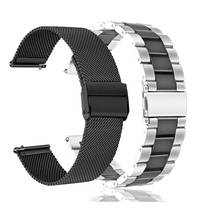 Band for Samsung Galaxy Watch 3 45mm 46mm/Gear S3 22mm Stainless Steel Mesh milanese bracelet for POLAR Vantage M Grit Xstrap 2024 - buy cheap