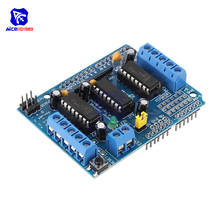 diymore L293D 4 Channel Motor Drive Expansion Board for Arduino Duemilanove Mega R3 AVR ATMEL 2024 - buy cheap