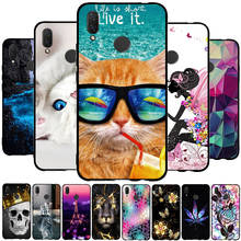 Case For Huawei P smart 2019 Silicone Funda TPU For Huawei Honor 10 Lite 3D Relief Cartoon Cover For Honor 10 Lite Coque Case 2024 - buy cheap