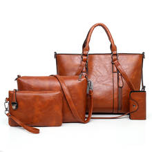 Women Hand Bags Purses And Handbags Sets Ladies Crossbody Bags For women 2021 Leather Bags Handbag Famous Brands bolsa feminina 2024 - buy cheap