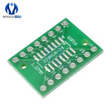 50 Uds Diy Kit de TSSOP16 SOP16 SSOP16 a DIP16/0,65/1,27mm adaptador de circuito integrado Módulo de placa PCB 2024 - compra barato
