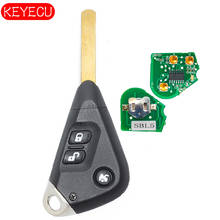 KEYECU-llave de coche remota, mando a distancia de 3 botones para Subaru Forester 433-2009 p/n: 57497AG153, 2010 MHz, 4D60 2024 - compra barato