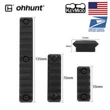 Ohhunt 5 Slot 7 Slot 13 Slot 2,16 "2,95" 5,31 "Пикатинни Вивер 1913 Rail Section для Keymod Handguard Mount Pack из 3 алюминия 2024 - купить недорого