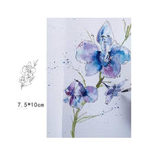 7.5*10cm Flowers Clear Stamps Seals for DIY Scrapbooking Card Rubber Stamps Making Photo Album Crafts Transparent Stamps Decor 2024 - buy cheap