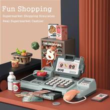 Funny Educational Cashier Counter Kids Pretend Play Creative Cash Register Toy  Simulated Model Supermarket House Role Play Toys 2024 - buy cheap