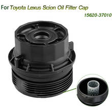 15620-37010 Car Accessories oil filter housing cover assembly for Toyota Corolla Prius Matrix Lexus Scion iM XD Black 2024 - buy cheap