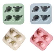 Cute Pig-shape Silicone Cake Mold Cookie Ice Cream Fondant Molds Candy Chocolate Pudding Mould Cake Decoration Tools 2024 - buy cheap
