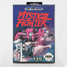 Mystical Fighter-tarjeta de juego MD de 16 bits para Sega Mega Drive/ Genesis, con caja de venta al por menor 2024 - compra barato