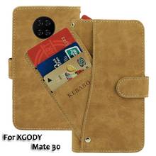 Vintage Leather Wallet XGODY Mate 30 Case 6.26" Flip Luxury Card Slots Cover Magnet  Phone Protective Cases Bags 2024 - buy cheap