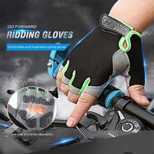 Half Finger Gloves Cycling Equipment Man Riding Bike Cycling Gloves Summer Anti-sweat Breathable Anti-slip MTB Bicycle Gloves 2024 - buy cheap