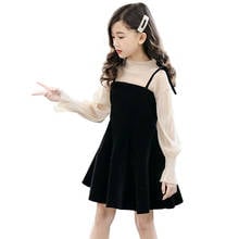 Kids Clothes Girls 2020 Spring Children's Clothes For Girls Blouse + Dress Girls Clothes Teenage Kids Clothes 6 8 10 12 14 2024 - buy cheap