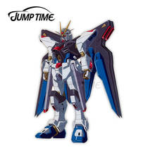 Tiempo de salto 13x8,5 cm para Gundam ZGMF-X20 A Strike Freedom pegatinas de coche protector solar vinilo JDM impermeable Anime RV VAN 3D calcomanía fina 2024 - compra barato
