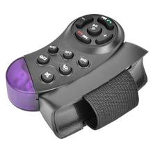 Универсальный руль беспроводной пульт дистанционного управления 11 кнопок для автомобиля CD DVD MP5 плеер 2024 - купить недорого
