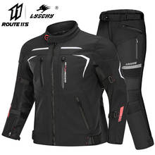 LYSCHY-Chaqueta impermeable para Motociclista, chaqueta de protección para Motocross 2024 - compra barato