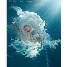 Retrato de pintura de diamante completo, mosaico de Arte de diamante "Bebé en cuna de agua", decoraciones de bordado para el hogar, regalo hecho a mano 2024 - compra barato