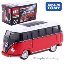 Takara tomica tomica premium 07 volkswagen tipo ii modelo kit 1/65 diecast diecast ônibus bebê brinquedos engraçado mágico crianças boneca 2024 - compre barato