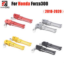 Modified motorcycle CNC aluminium For Forza300 rear pedal footpegs passenger Foot Pegs Footrests for honda for forza 300 18-20 2024 - buy cheap