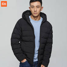 Xiaomi зимние интеллигентая (ый) контроль температуры нагрева пуховая куртка в розетку устойчивое Отопление Bluetooth гусь пуховая куртка 2024 - купить недорого
