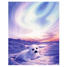 Full Square/Round Drill 5D DIY Cool "Animal Seal" Embroidery Cross Stitch Diamond Painting 3D Home Wall Decoration  FC864 2024 - buy cheap