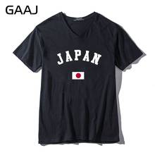 Japan Flag Men & Women Unisex T Shirts Male V Neck Fashion Print Letter East Asia Tees T-shirt Clothes Short Sleeve Brand 2024 - buy cheap