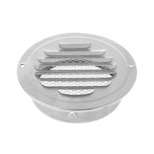 1PC Stainless Steel Exterior Wall Air Vent Grille Round Ducting Ventilation Grilles 2024 - buy cheap