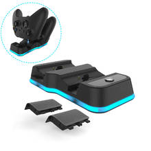 Dual Charging Dock with 2 Packs 600mAh Rechargeable Battery for Xbox Series X Controller Charger Station Dual Seat Charging 2024 - buy cheap