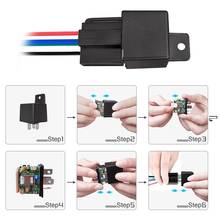 Intelligent Anti-theft 10-40V Mini Car GPS Tracker Relay Cut Oil Hidden Design Real-time Tracking Remotely Cut And Restore Fuel 2024 - buy cheap