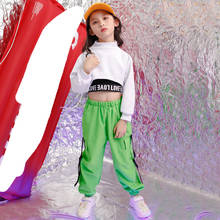 Kids Ballroom Sweatshirt Jogger Pants dancing Stage wear Outfits Girls Competitions Modern Jazz Hip Hop dance wear costumes 2024 - buy cheap