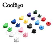 12pcs Plastic Zipper Pull Cord Ends Lock Stopper For Rope Paracord Apparel Bag Parts Accessories Colorful 2024 - buy cheap