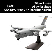 Avión de transporte de C-17 del Ejército de los Estados Unidos para niños y adultos, modelos de combate, juguetes, colecciones, 1/200 2024 - compra barato