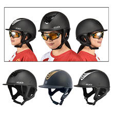 Шлем для верховой езды унисекс, регулируемая шляпа для верховой езды, для взрослых и детей 2024 - купить недорого