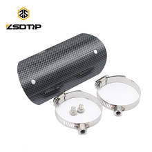 ZSDTRP Motorcycle Exhaust Yoshimura Muffler Middle Connection Link Pipe Protector Heat Shield Cover Guard 2024 - buy cheap
