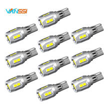VANSSI-bombillas LED T15 W16W 2835 SMD Canbus OBC, luz de marcha atrás sin errores, 921 912, lámpara de xenón blanco para coche, 10 Uds. 2024 - compra barato