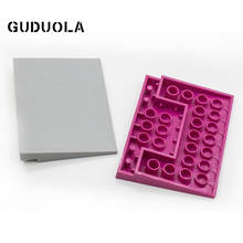 Guduola inclinação 6x8 (10 °) (4515) moc tijolo bloco de construção diy brinquedos educativos peças 8 tamanhos 2024 - compre barato