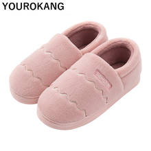 Woman Winter Warm Plush Slippers Indoor Bedroom Floor Female Home Slippers Lovers Shoes Soft Classic Non-slip Furry Footwear 2024 - buy cheap