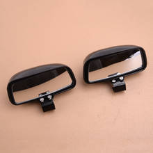 Universal 1 Pair Black Adjustable Car Van Truck SUV RV Blind Spot Wide Angle Rearview Mirrors Accessories 2024 - buy cheap