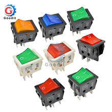 4 Pin Rocker Switch 2 Position Lamp Light ON/OFF 30A/250V KCD4 Toggle Power Switches Silver Contacts 25*31MM 2024 - buy cheap