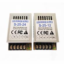 Fonte de alimentação ultrafina 12v 24v, adaptador de condutor led, transformador eletrônico de fonte de alimentação de comutação para luz em tira