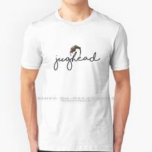 Jughead camiseta 100% de algodão puro, de riverdale, arco, quadrinhos, juhead jones, arco ws, cooper, verônica, lodge, eva 2024 - compre barato