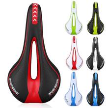 Silicone Gel Extra Soft Bicycle MTB Saddle Cushion Bicycle Hollow Saddle Cycling Road Mountain Bike Seat Bicycle Accessories 2024 - buy cheap