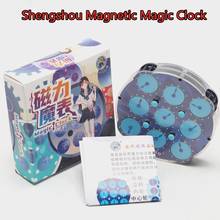 Shengshou Magnetic Magic Clock Speed Clock Sengso Clock Shengshou-reloj mágico magnético de velocidad, reloj Sengso profesional, cubo, juguetes, rompecabezas, juguetes educativos 2024 - compra barato