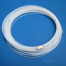 Tubo de PTFE suave, tubos finos, aislamiento de manga anticorrosiva ID 0,3mm 3mm 4mm 5mm 6mm 7mm 8mm 9mm 11mm 20mm blanco 2024 - compra barato