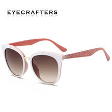 EYECRAFTERS 2020 NEW Brand Sunglasses Women Vintage Gradient Glasses Cat Eye Fashion Female Ladies Eyewear UV400 2024 - buy cheap