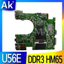 U56E mainboard For Asus U56E U56 DDR3 HM65 laptop motherboard Test work 100% original 2024 - buy cheap