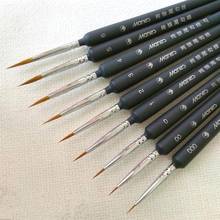 Hot Sales Paint Brush Set Professional Nylon Brush Acrylic Painting Thin Hook Line Pen Art Supplies Hand Painted A3 2024 - buy cheap